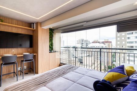 Studio de kitnet/studio à venda com 1 quarto, 25m² em Indianópolis, São Paulo