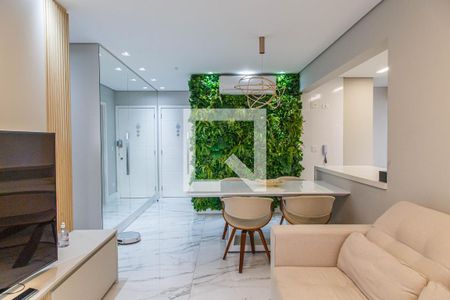 Sala de apartamento para alugar com 3 quartos, 104m² em Vila Regente Feijó, São Paulo