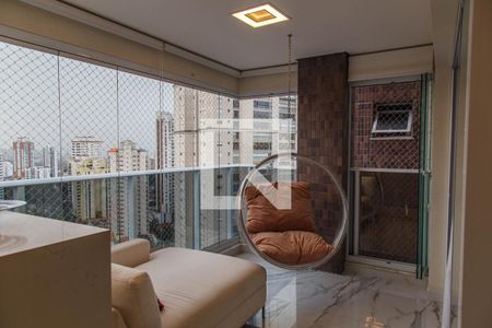 Varanda de apartamento para alugar com 3 quartos, 104m² em Vila Regente Feijó, São Paulo