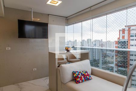 Varanda de apartamento para alugar com 3 quartos, 104m² em Vila Regente Feijó, São Paulo