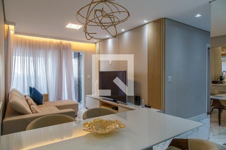 Sala de apartamento para alugar com 3 quartos, 104m² em Vila Regente Feijó, São Paulo
