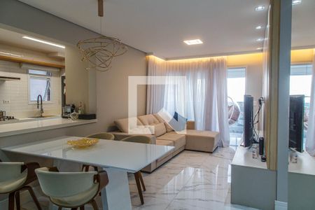 Sala de apartamento para alugar com 3 quartos, 104m² em Vila Regente Feijó, São Paulo