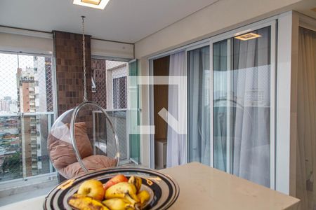 Varanda de apartamento para alugar com 3 quartos, 104m² em Vila Regente Feijó, São Paulo