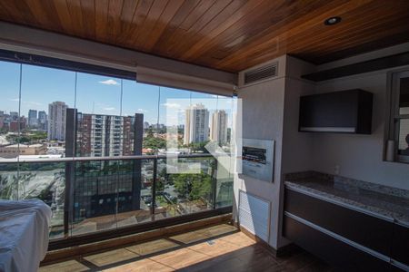 Sacada de apartamento para alugar com 3 quartos, 105m² em Jardim Caravelas, São Paulo