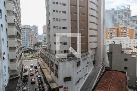 Vista de apartamento para alugar com 1 quarto, 60m² em Gonzaga, Santos