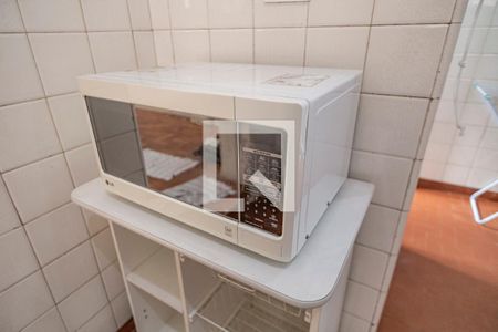 Studio para alugar com 40m², 1 quarto e sem vagaCozinha - Microondas