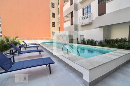 Studio para alugar com 16m², 1 quarto e sem vaga Studio para alugar com 16m², 1 quarto e sem vagaÁrea comum - Piscina