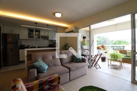 Sala de apartamento para alugar com 2 quartos, 80m² em Jardim Dom Bosco, São Paulo