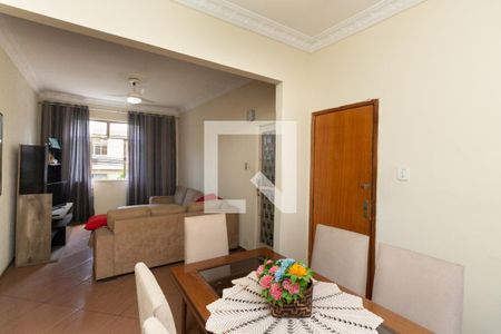 Sala de estar e de jantar de apartamento à venda com 2 quartos, 60m² em Vila da Penha, Rio de Janeiro