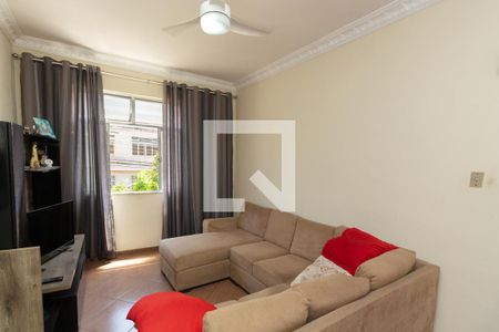 Sala de estar de apartamento à venda com 2 quartos, 60m² em Vila da Penha, Rio de Janeiro
