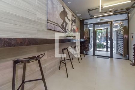 Área comum - Hall de Entrada de kitnet/studio para alugar com 1 quarto, 11m² em Vila Buarque, São Paulo
