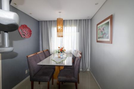 Sala  de apartamento para alugar com 3 quartos, 110m² em Vila Lutécia, Santo André