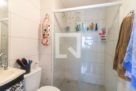 Banheiro  de apartamento para alugar com 3 quartos, 110m² em Vila Lutécia, Santo André