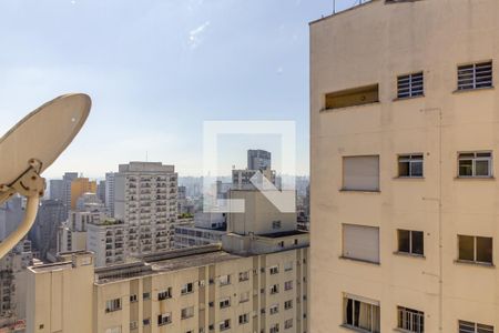 Vista do Studio de kitnet/studio para alugar com 1 quarto, 48m² em República, São Paulo