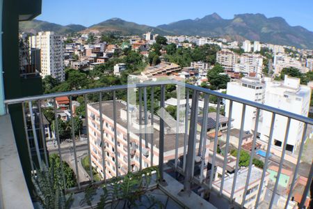 Varanda da Sala de apartamento à venda com 3 quartos, 70m² em Taquara, Rio de Janeiro