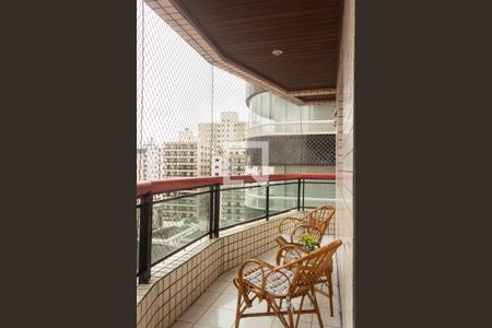 Varanda de apartamento para alugar com 2 quartos, 90m² em Vila Tupi, Praia Grande