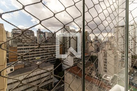 Vista da Sala de apartamento à venda com 2 quartos, 52m² em Bela Vista, São Paulo