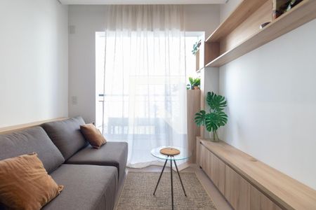 Sala de apartamento à venda com 1 quarto, 28m² em República, São Paulo