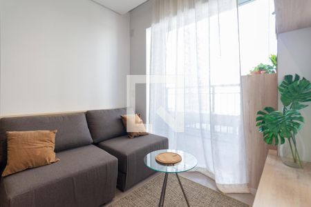 Sala de apartamento à venda com 1 quarto, 28m² em República, São Paulo