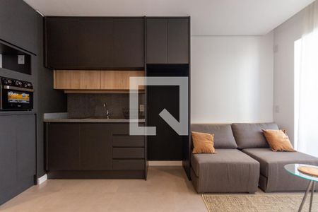 Sala de apartamento à venda com 1 quarto, 28m² em República, São Paulo