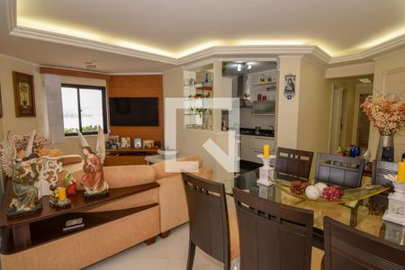 Sala de apartamento para alugar com 2 quartos, 90m² em Jardim Astúrias, Guarujá