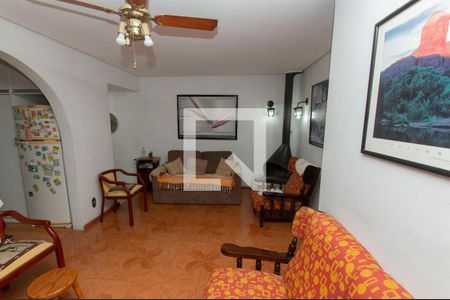 Sala 2 ambientes de apartamento à venda com 3 quartos, 106m² em Petrópolis, Porto Alegre