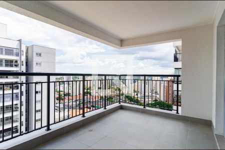 Varanda Gourmet de apartamento à venda com 2 quartos, 81m² em Vila Parque Jabaquara, São Paulo