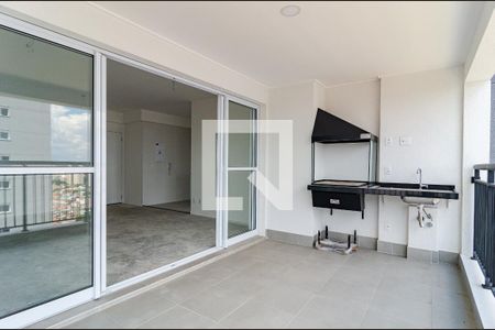 Varanda Gourmet de apartamento à venda com 2 quartos, 81m² em Vila Parque Jabaquara, São Paulo