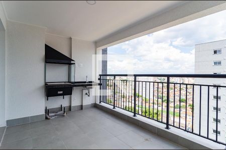 Varanda Gourmet de apartamento à venda com 2 quartos, 81m² em Vila Parque Jabaquara, São Paulo