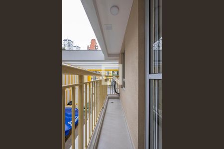Sala/Cozinha - Varanda de apartamento à venda com 1 quarto, 33m² em Pinheiros, São Paulo