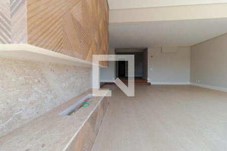 Sala 02 - Lareira de apartamento à venda com 3 quartos, 310m² em Cambuí, Campinas