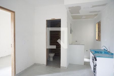 Sala/Cozinha de apartamento para alugar com 1 quarto, 35m² em Vila Fernandes, São Paulo