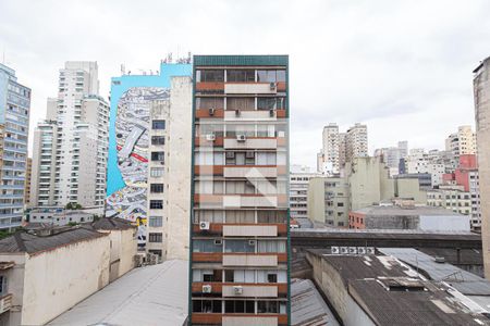 Vista do Quarto de apartamento para alugar com 1 quarto, 29m² em Vila Buarque, São Paulo