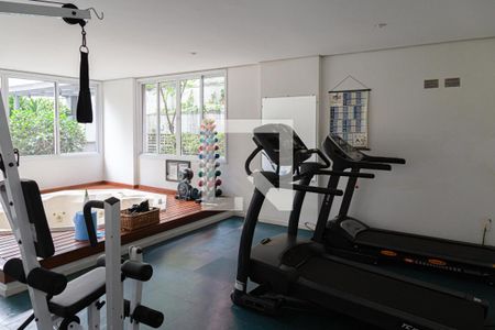 Apartamento para alugar com 29m², 1 quarto e sem vaga Apartamento para alugar com 29m², 1 quarto e sem vagaÁrea comum - Academia