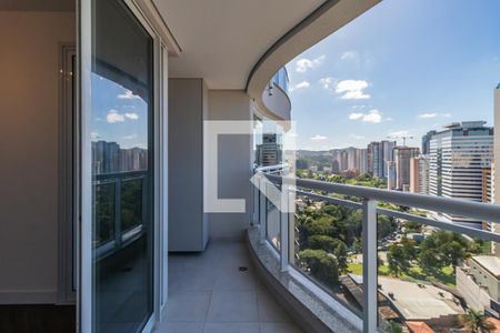 Varanda da Sala de apartamento para alugar com 2 quartos, 70m² em Empresarial 18 do Forte, Barueri