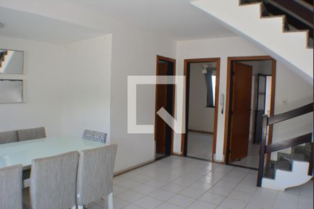 Detalhe Sala de casa de condomínio para alugar com 4 quartos, 100m² em Itapuã, Salvador