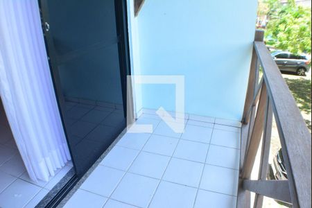 Casa de condomínio para alugar com 100m², 4 quartos e 2 vagasQuarto 1 com banheiro e varanda
