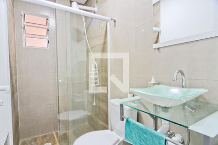 Studio para alugar com 20m², 1 quarto e sem vaga Studio para alugar com 20m², 1 quarto e sem vagaBanheiro