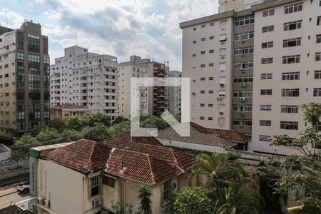 Vista de apartamento para alugar com 1 quarto, 58m² em Gonzaga, Santos