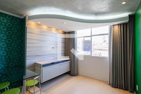 Sala  de apartamento para alugar com 1 quarto, 70m² em Ipiranga, Belo Horizonte