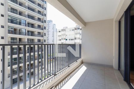 Apartamento para alugar com 42m², 1 quarto e 1 vagaVaranda