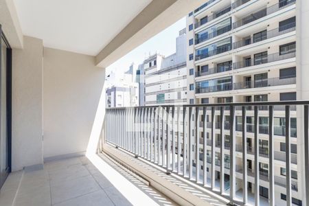 Apartamento para alugar com 42m², 1 quarto e 1 vagaVaranda