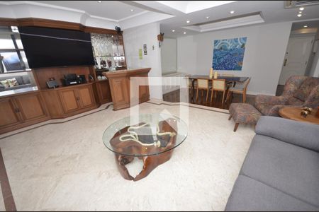 Sala de apartamento à venda com 3 quartos, 131m² em Laranjeiras, Rio de Janeiro