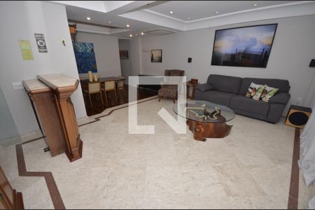 Sala de apartamento à venda com 3 quartos, 131m² em Laranjeiras, Rio de Janeiro