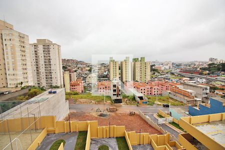 Vista da Varanda da Sala de apartamento para alugar com 2 quartos, 48m² em Santa Terezinha, São Bernardo do Campo