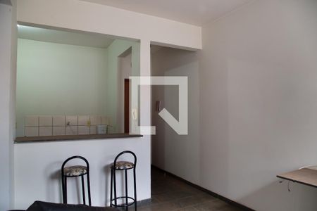 Sala de apartamento para alugar com 1 quarto, 40m² em Vila Amélia, Ribeirão Preto