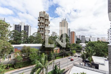Vista da Varanda da Sala de apartamento à venda com 3 quartos, 130m² em Vila Andrade, São Paulo