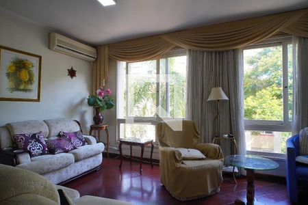 Sala de apartamento à venda com 3 quartos, 130m² em Rio Branco, Porto Alegre