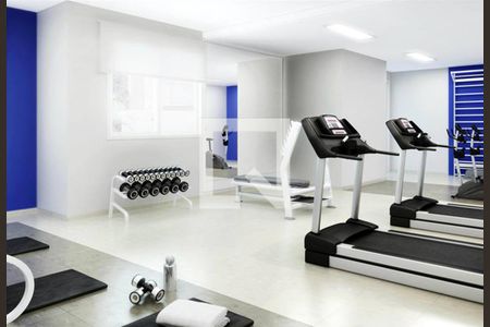 Apartamento à venda com 45m², 2 quartos e 1 vaga Apartamento à venda com 45m², 2 quartos e 1 vagaÁrea comum - Academia