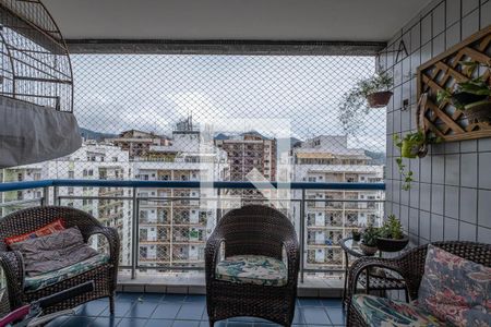 Sala Varanda de apartamento à venda com 3 quartos, 148m² em Maracanã, Rio de Janeiro